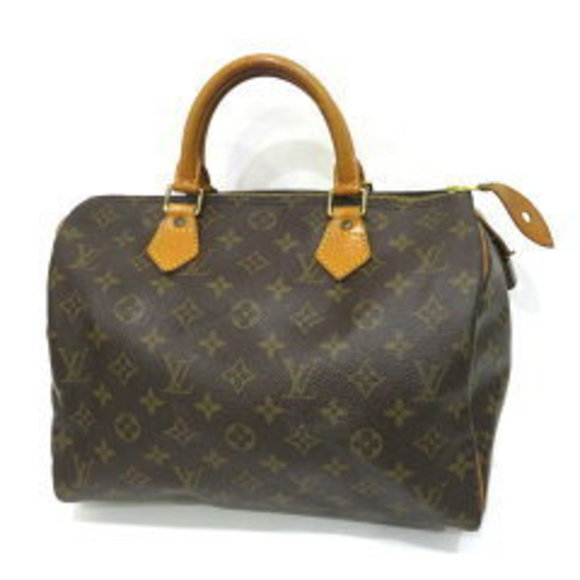 Louis Vuitton Speedy Monogram Bag Handbag Brown - Picture 1 of 9